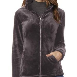 32 Degree Heat Women’s Plush Velvet Jacket.